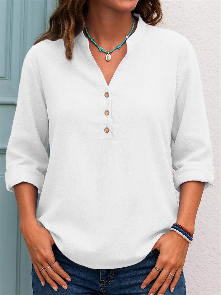 New Fall/Winter European & American Style Women's Casual Long-Sleeve Blouse