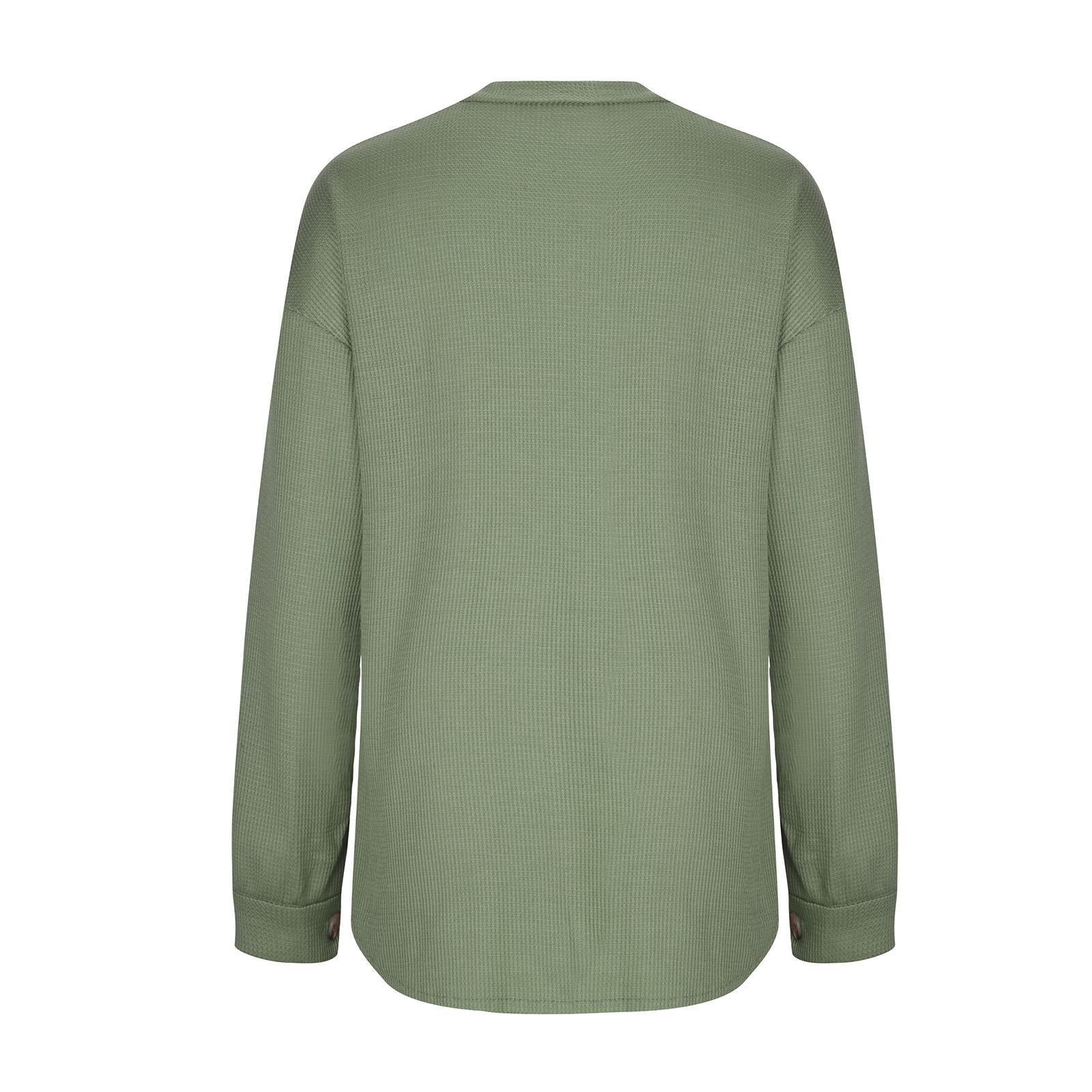 Waffle Knit Cozy Shirt Jacket