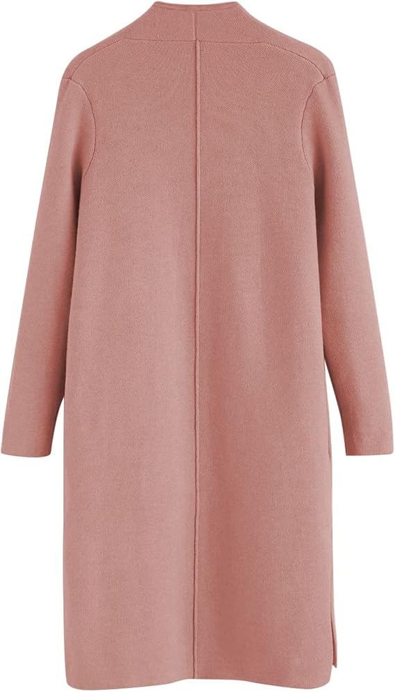 Women's Classy Open Front Knit Coat Cardigan