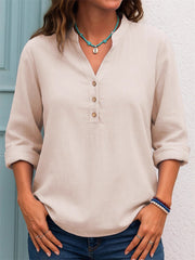 New Fall/Winter European & American Style Women's Casual Long-Sleeve Blouse