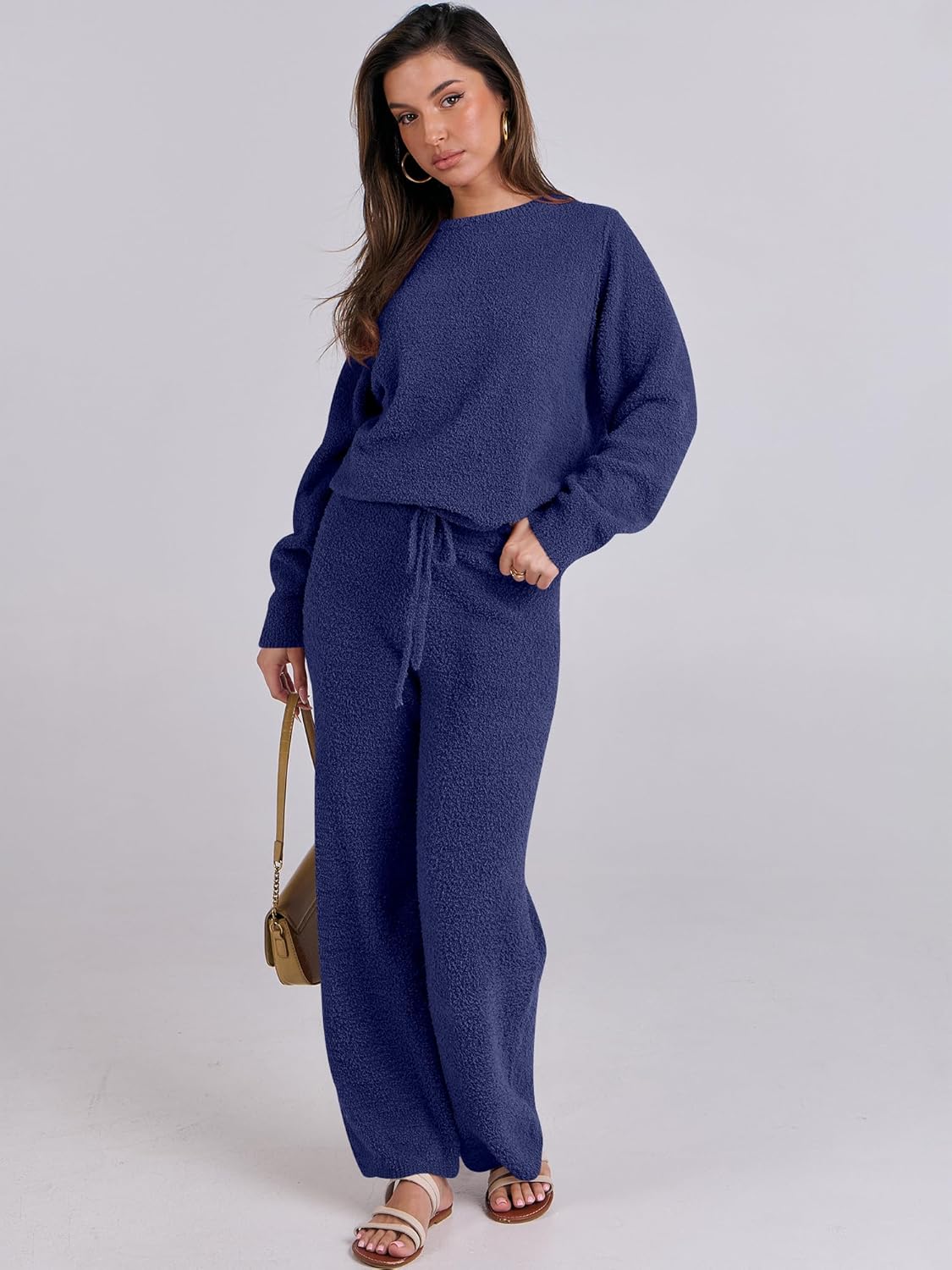 Women's Fuzzy Fleece Pajama Sets