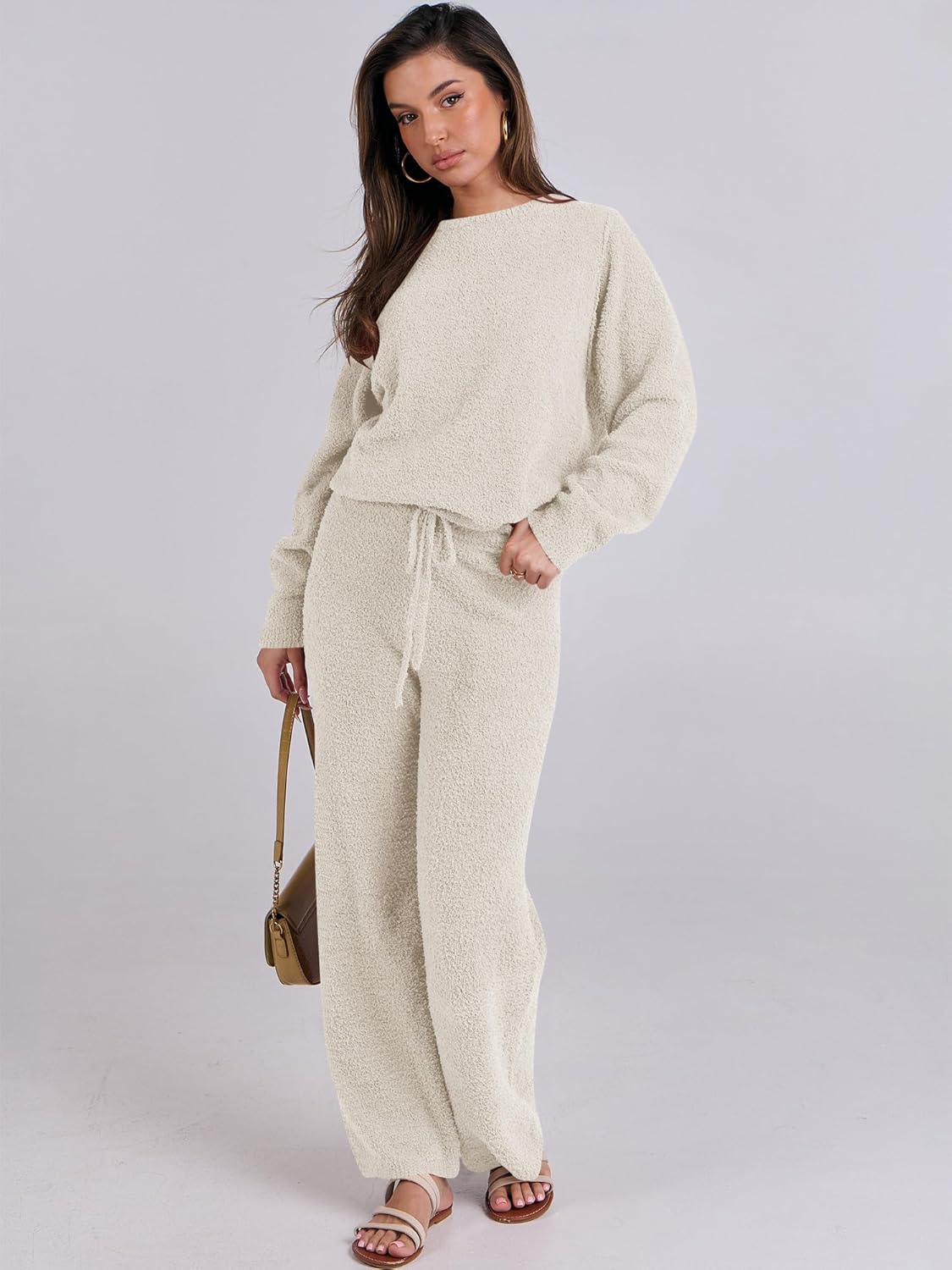 Women's Fuzzy Fleece Pajama Sets