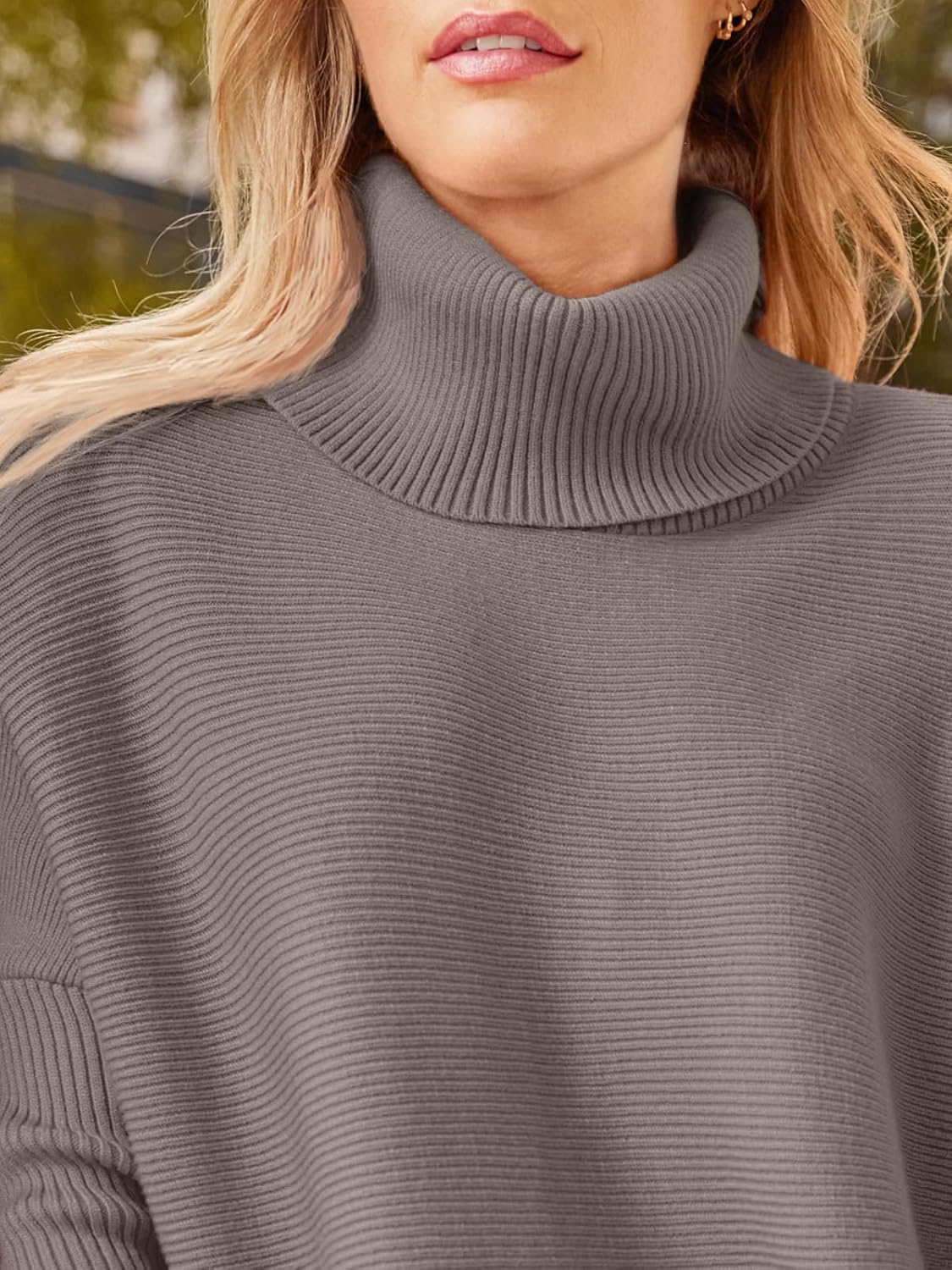 Women's Turtleneck Oversized Sweaters