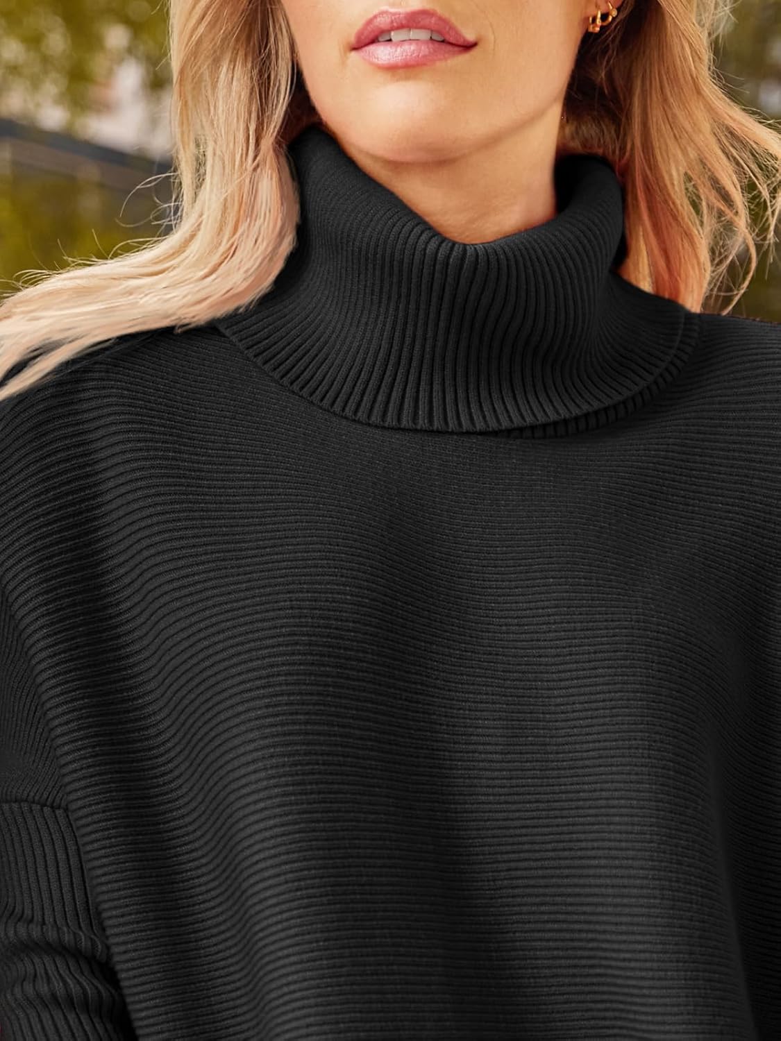 Women's Turtleneck Oversized Sweaters