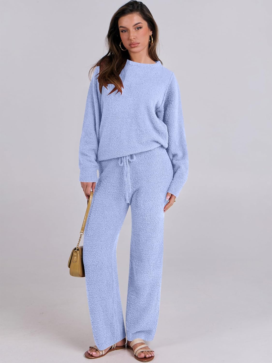 Women's Fuzzy Fleece Pajama Sets