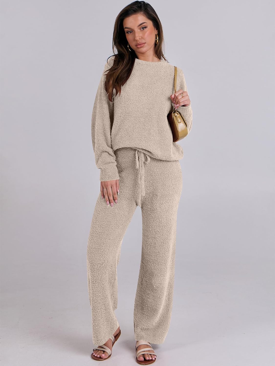 Women's Fuzzy Fleece Pajama Sets