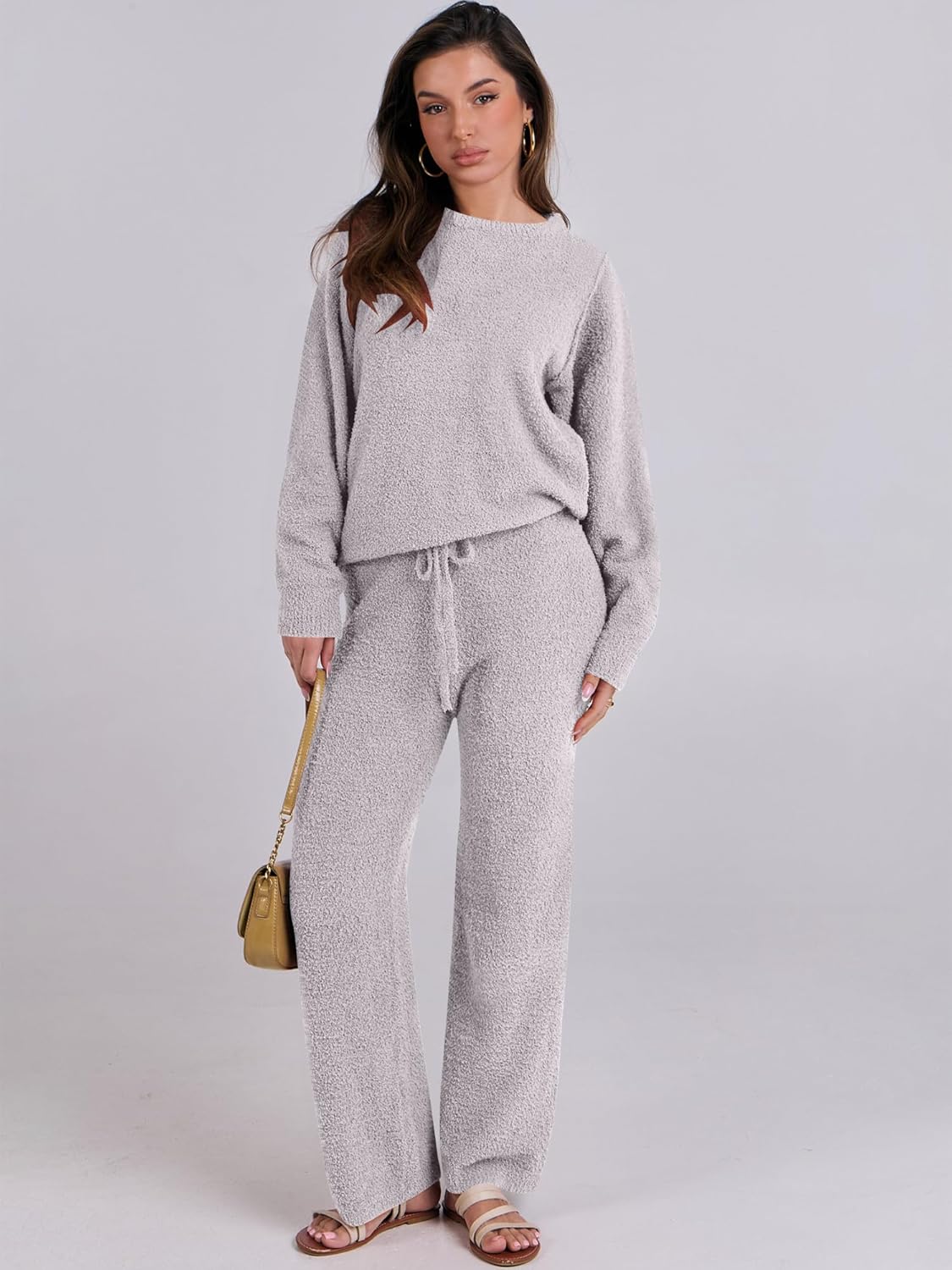 Women's Fuzzy Fleece Pajama Sets