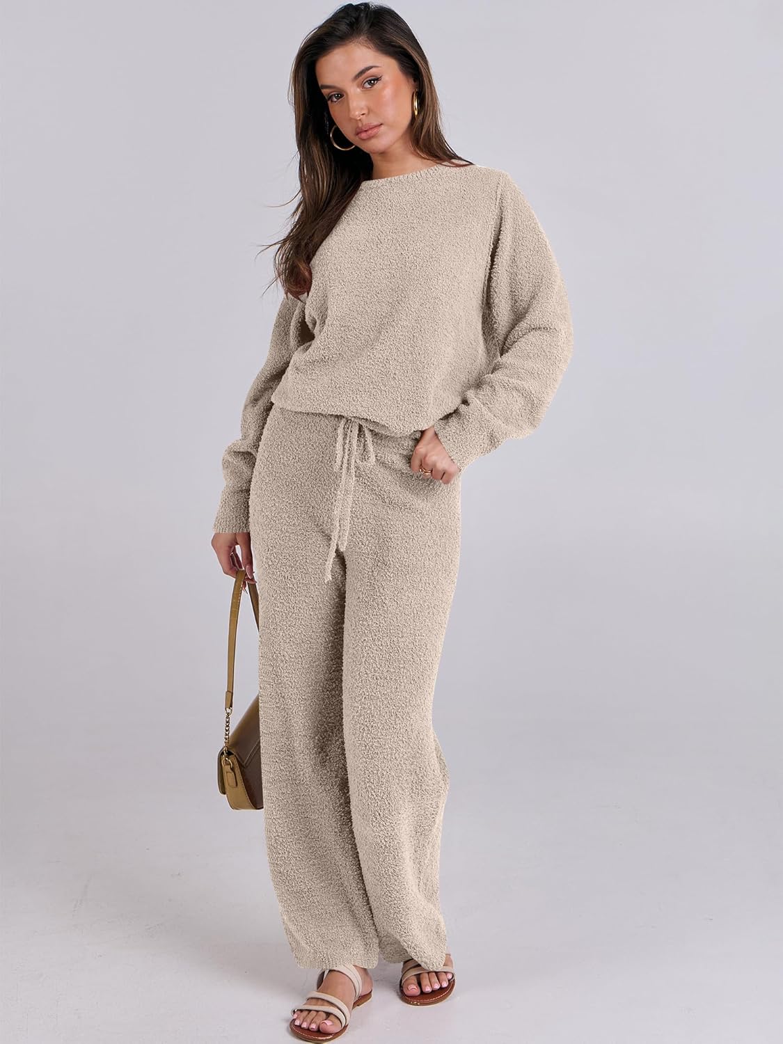 Women's Fuzzy Fleece Pajama Sets