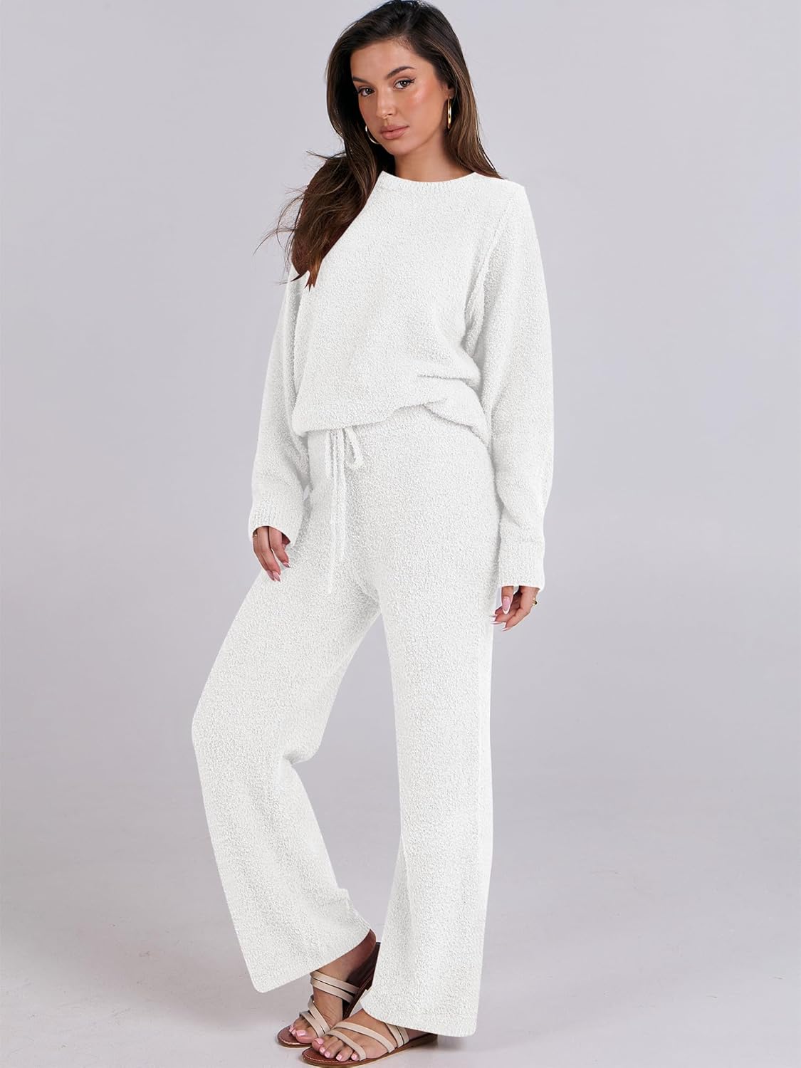 Women's Fuzzy Fleece Pajama Sets
