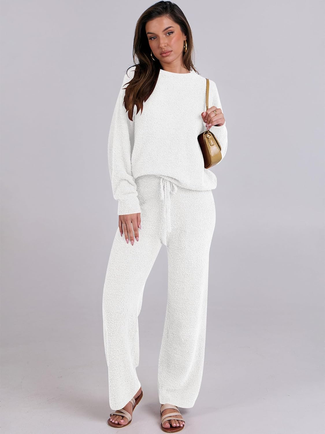 Women's Fuzzy Fleece Pajama Sets