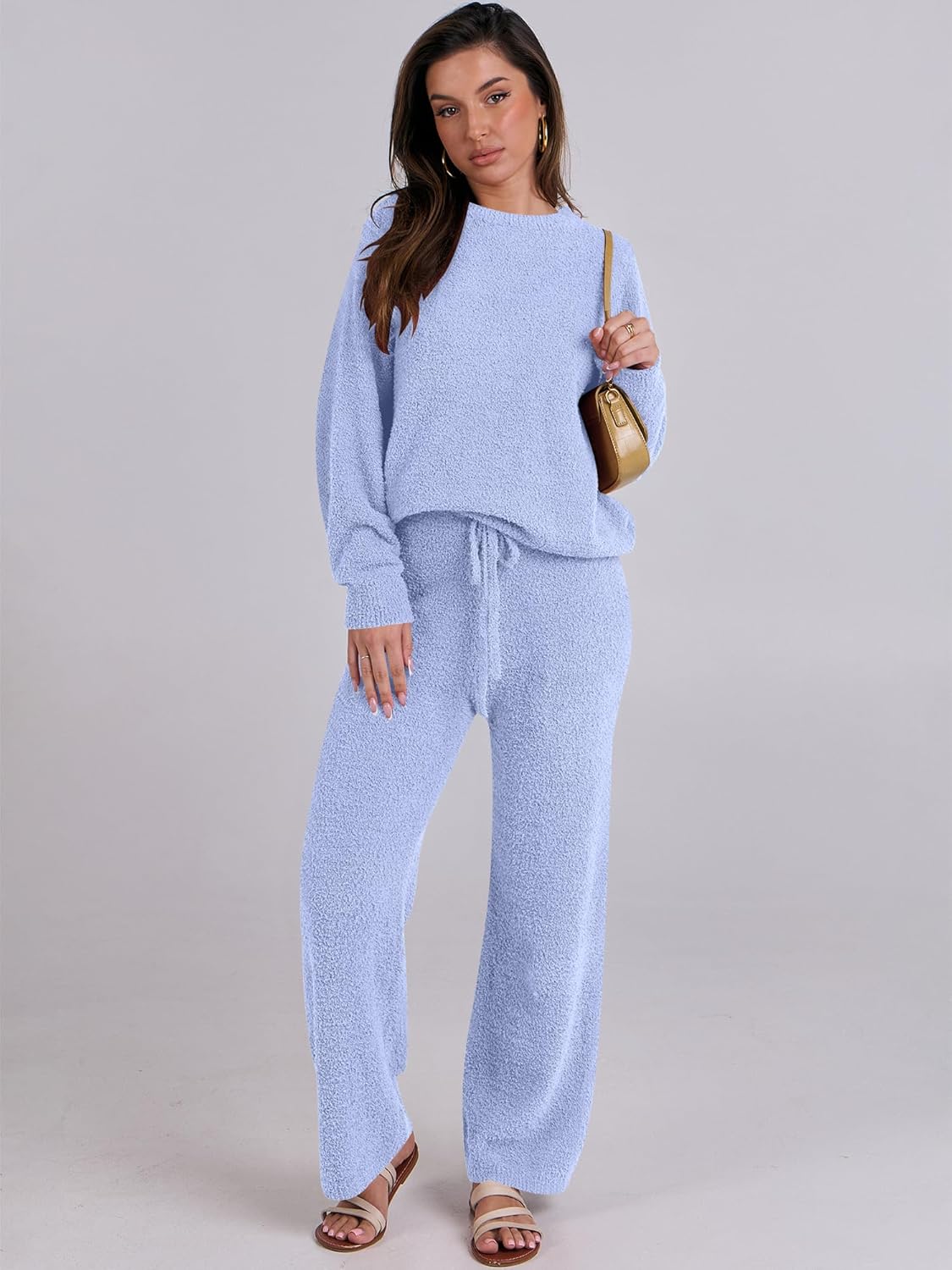 Women's Fuzzy Fleece Pajama Sets