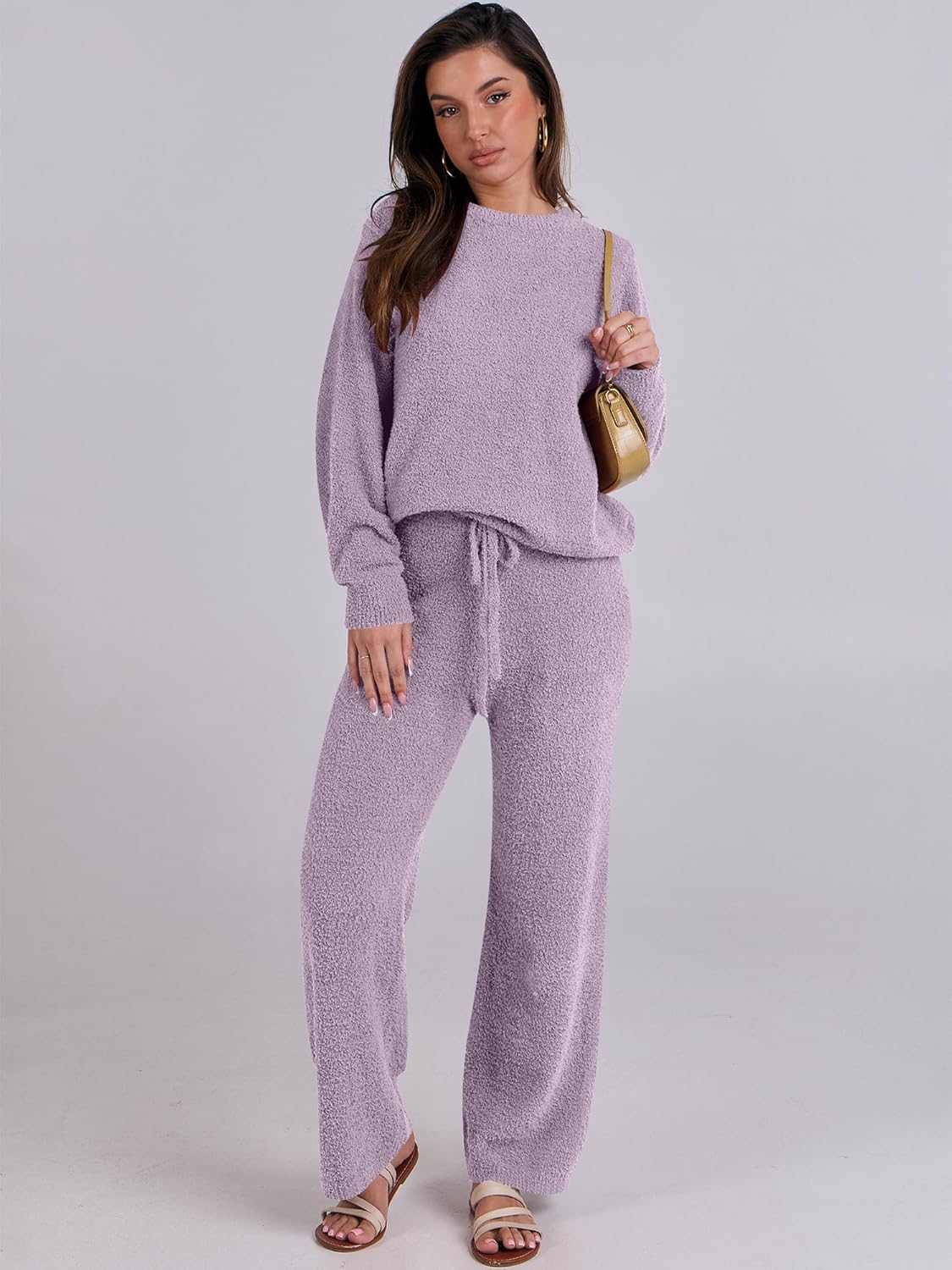 Women's Fuzzy Fleece Pajama Sets