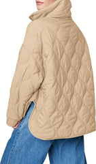 Women's Puffer Pullover Quilted Lightweight Jacket