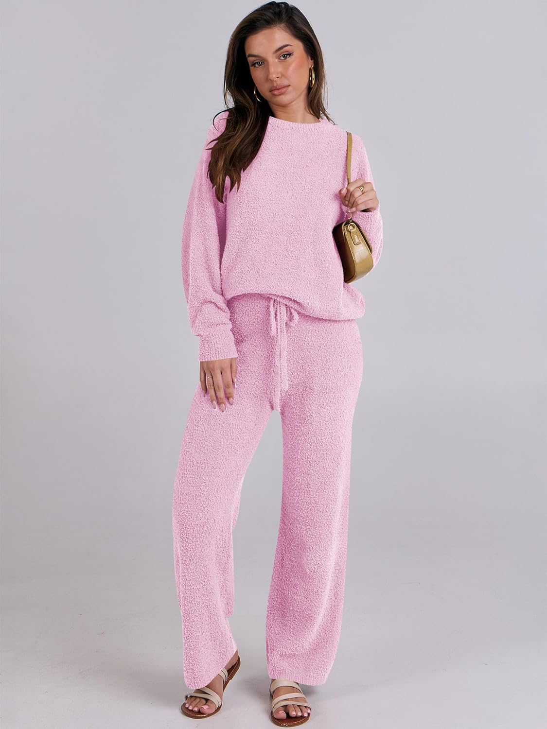 Women's Fuzzy Fleece Pajama Sets