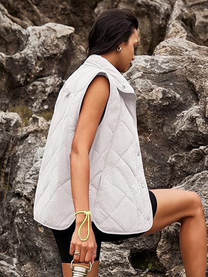 Womens Puffer Quilted Vest