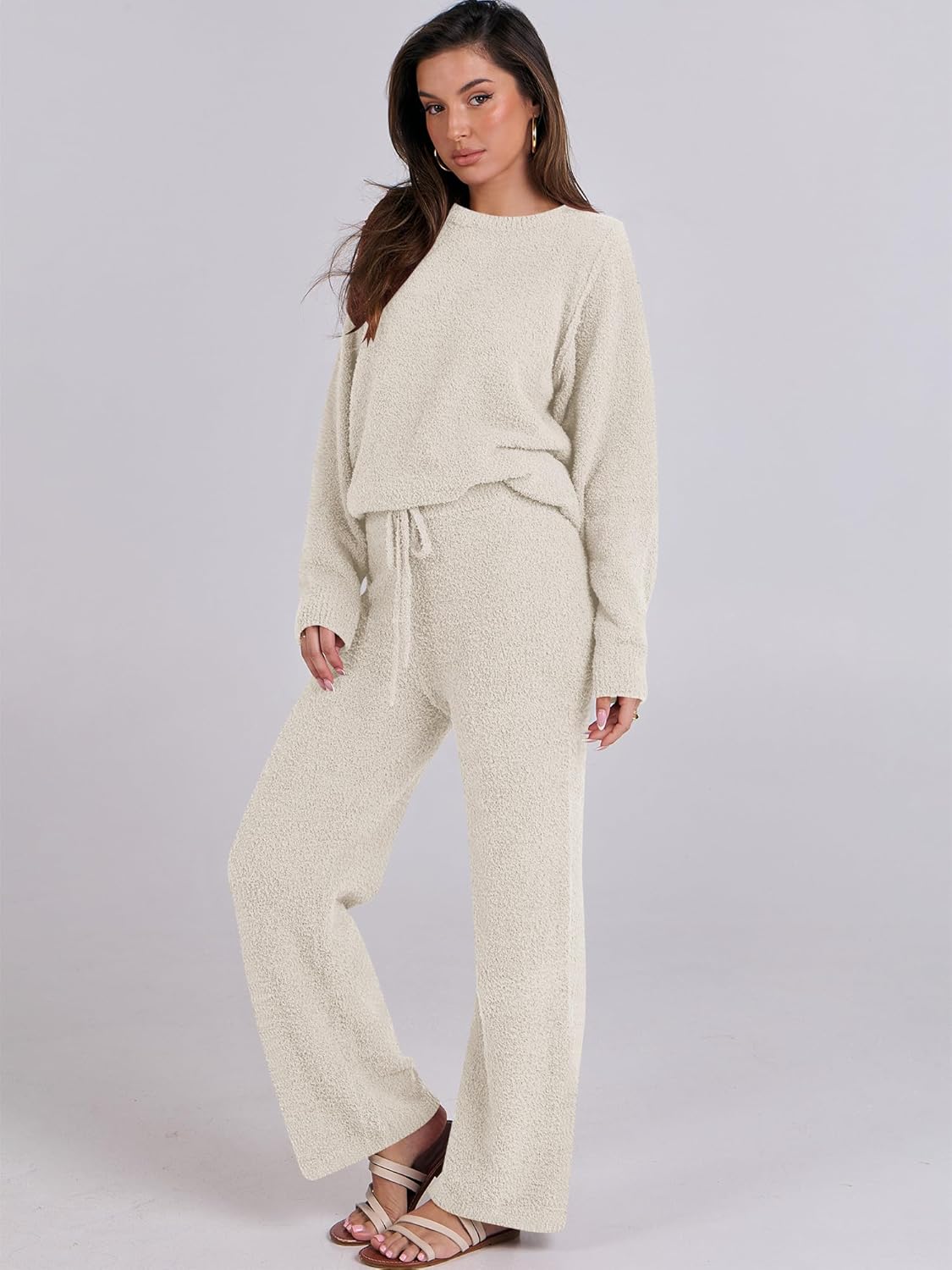 Women's Fuzzy Fleece Pajama Sets