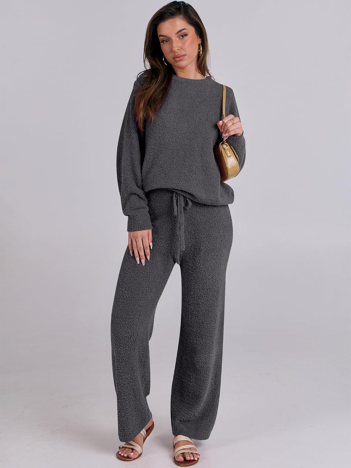 Women's Fuzzy Fleece Pajama Sets