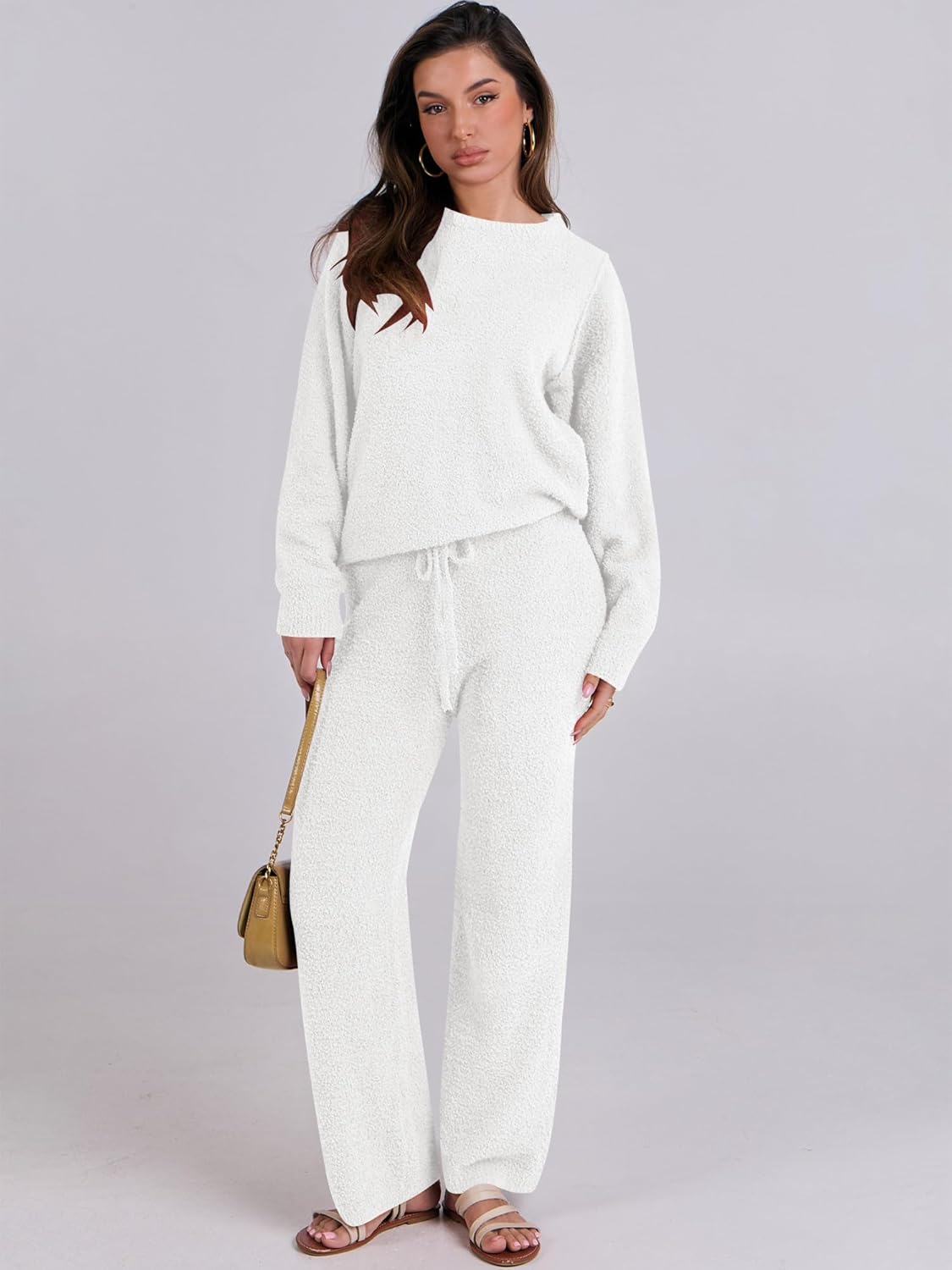 Women's Fuzzy Fleece Pajama Sets