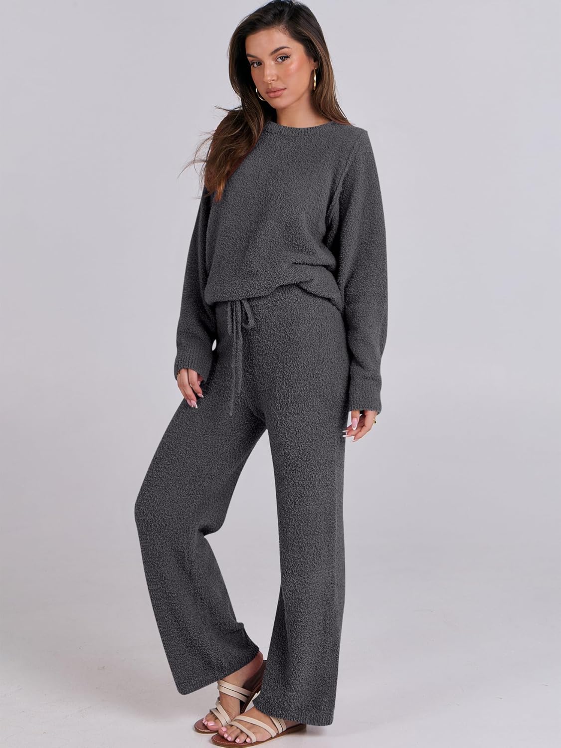 Women's Fuzzy Fleece Pajama Sets