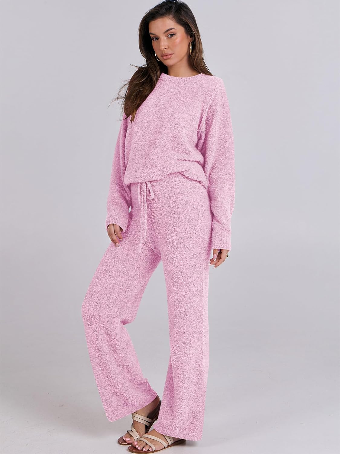 Women's Fuzzy Fleece Pajama Sets