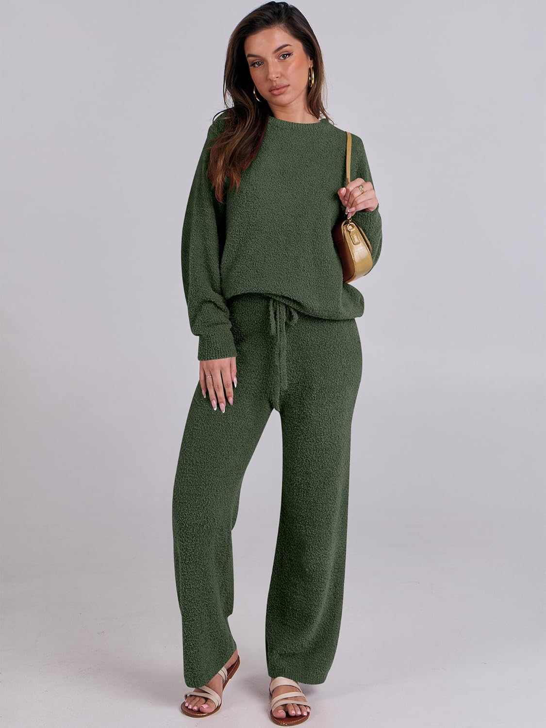 Women's Fuzzy Fleece Pajama Sets