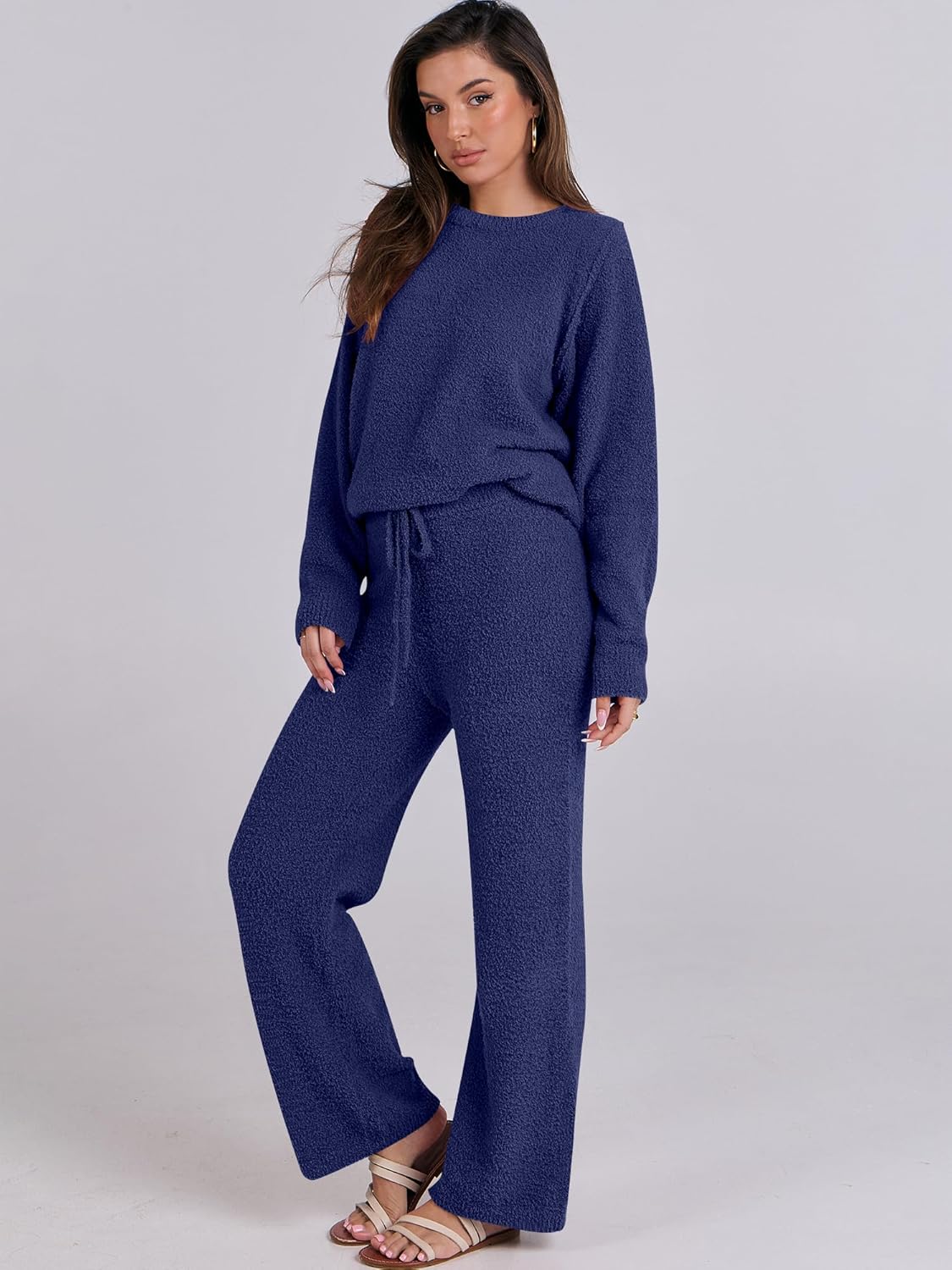 Women's Fuzzy Fleece Pajama Sets