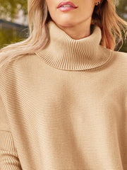 Women's Turtleneck Oversized Sweaters