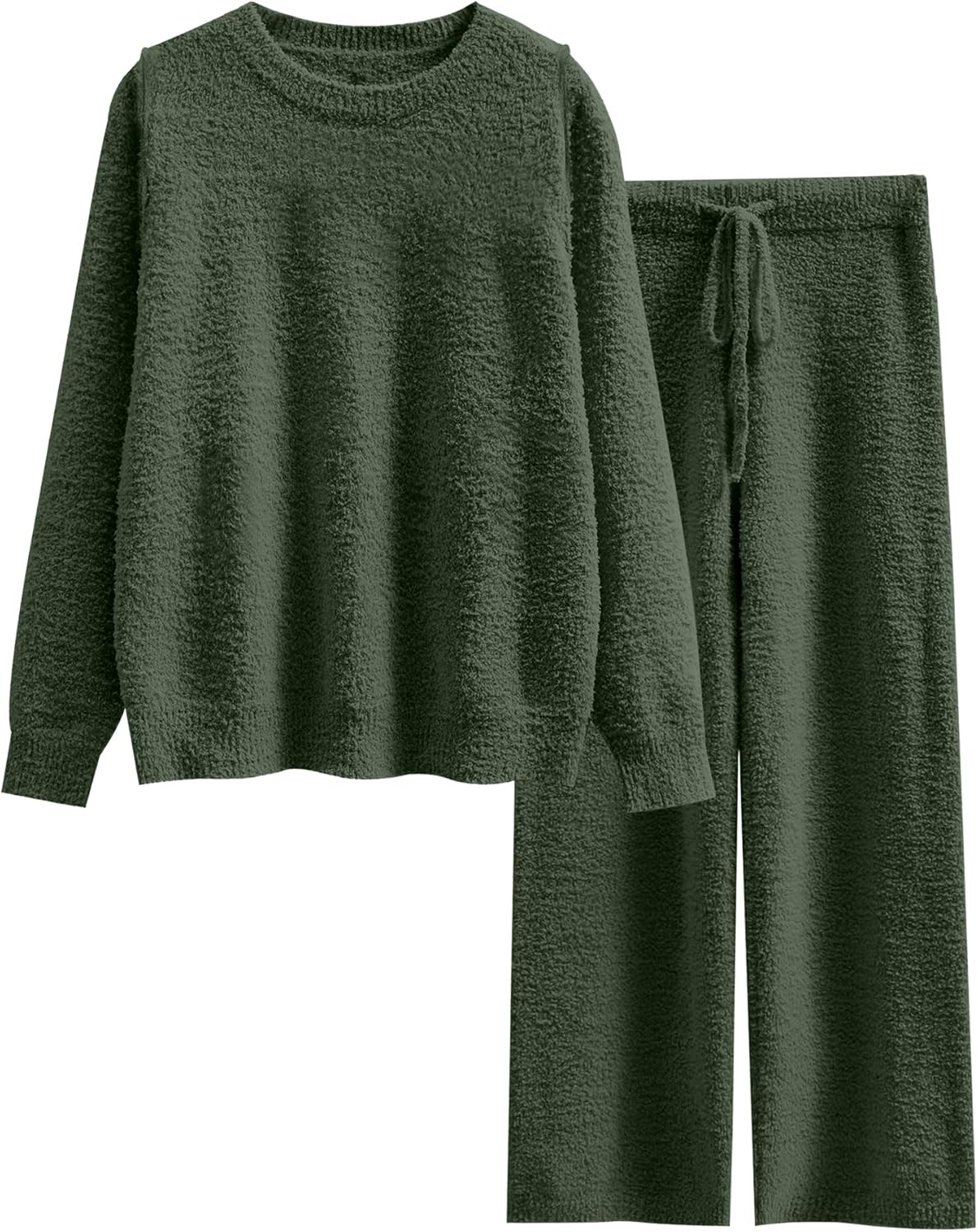 Women's Fuzzy Fleece Pajama Sets