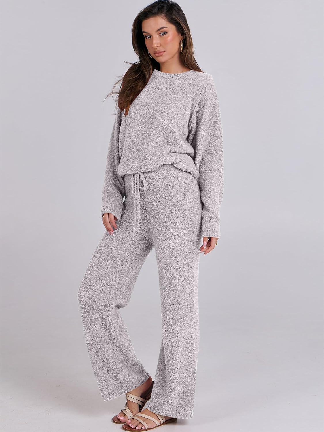 Women's Fuzzy Fleece Pajama Sets