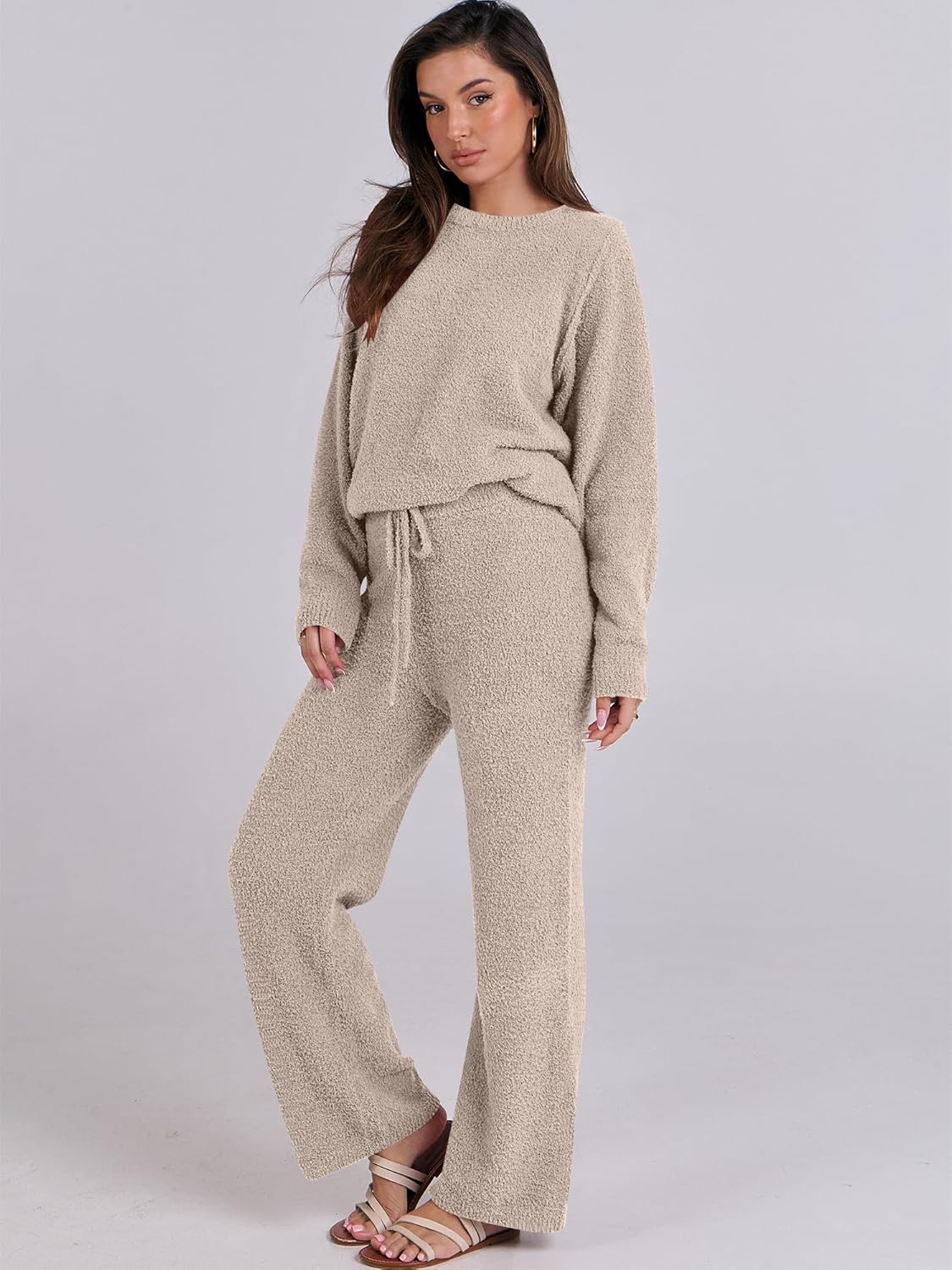Women's Fuzzy Fleece Pajama Sets