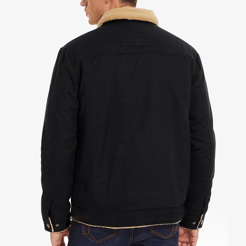 🎁Weihnachten Verkauf 49% OFF⏳Herren Retro Western Winter Fleece Jacke