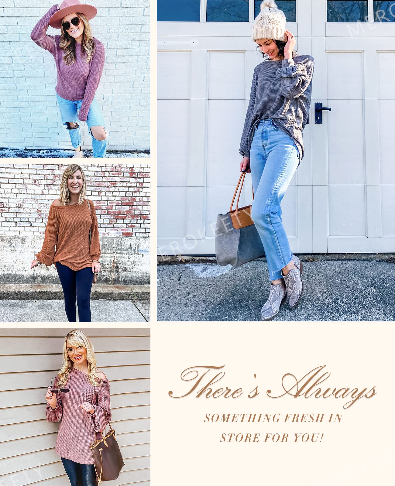 Fall Full Cozy Waffle Pullover