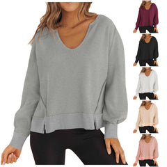 Women's V-Neck Casual Pullover Top (Buy 2 Free Shipping)