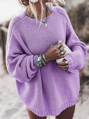 Women's Oversized  Knit Sweaters Pullover