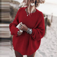 Women's Oversized  Knit Sweaters Pullover