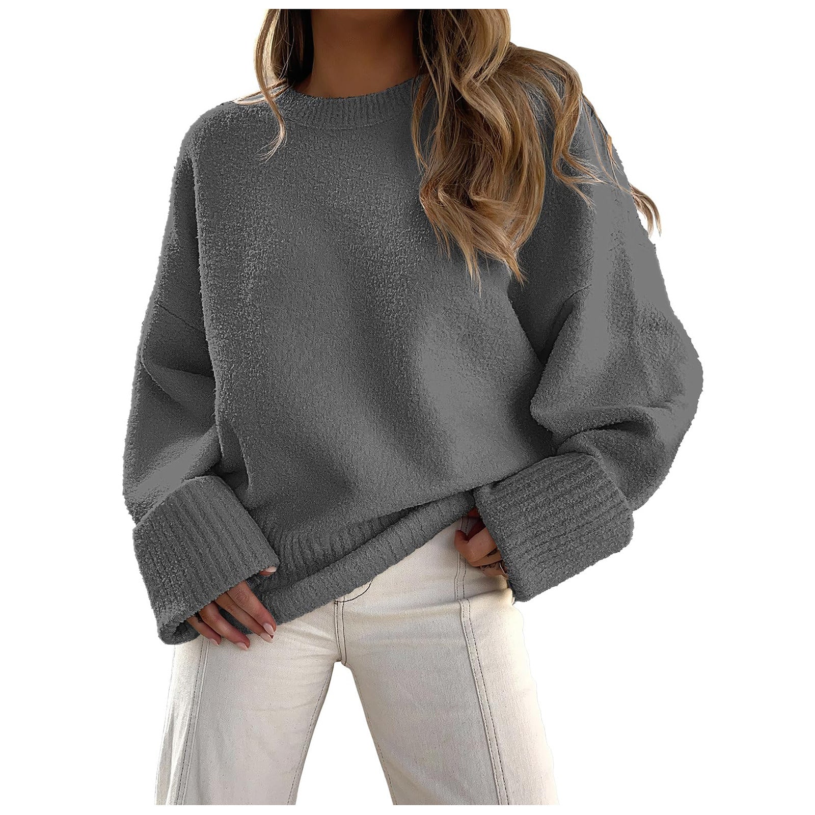 Full Cozy Wool Cashmere Sweater