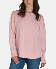 Women's High Low Hem Side Slit Pullover Sweatshirt (Buy 2 Free Shipping)