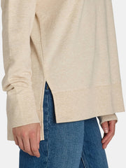 Women's High Low Hem Side Slit Pullover Sweatshirt (Buy 2 Free Shipping)