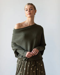 🔥LAST DAY 49%OFF🔥Asymmetric Draped Jumper