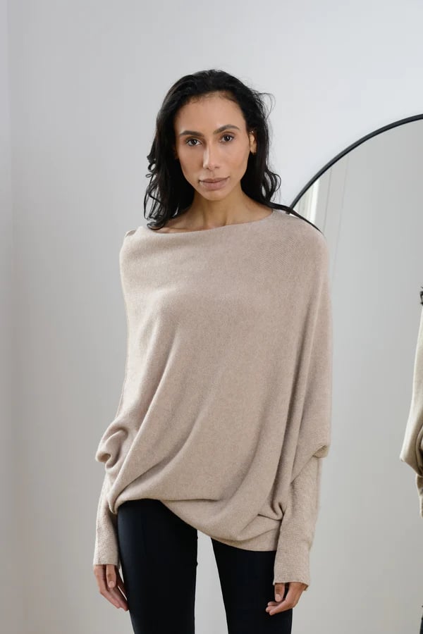🔥LAST DAY 49%OFF🔥Asymmetric Draped Jumper