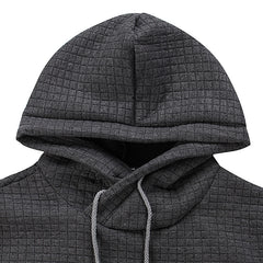 Men's Hoodie Outdoor Sports Solid Color Long Sleeve Daily Tops Apricot Sweatshirt