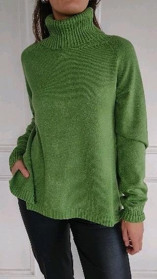 Women's Oversized Turtleneck Long Sleeve Casual Pullover Knit Tunic Sweater-BUY 2 GET FREE SHIPPING