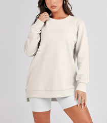 Women's Side Zipper Oversized Sweatshirt (Buy 2 Free Shipping)