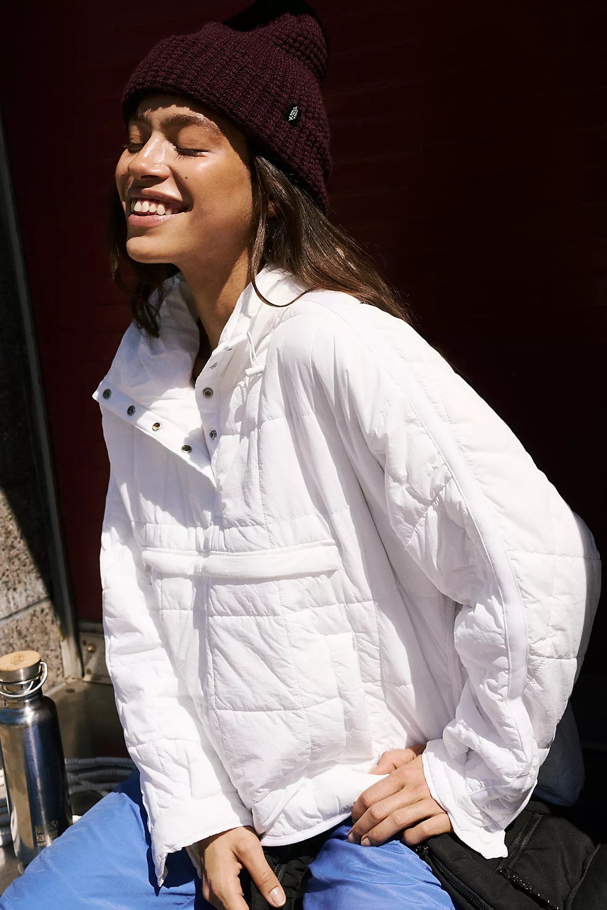 Women's Quilted Lightweight Hooded Puffer Jacket